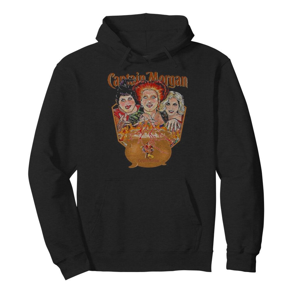 Halloween hocus pocus witch captain morgan  Unisex Hoodie