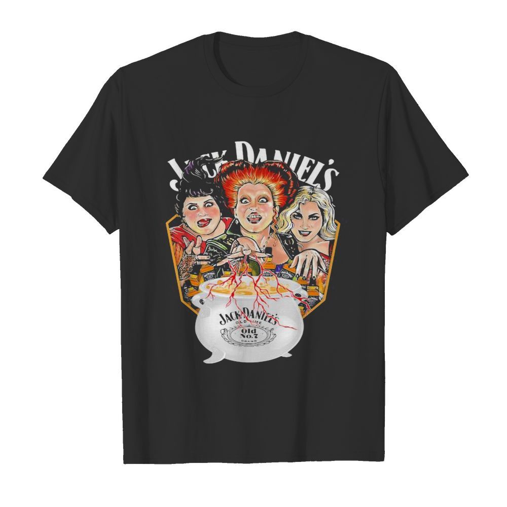 Halloween hocus pocus witch jack daniels shirt