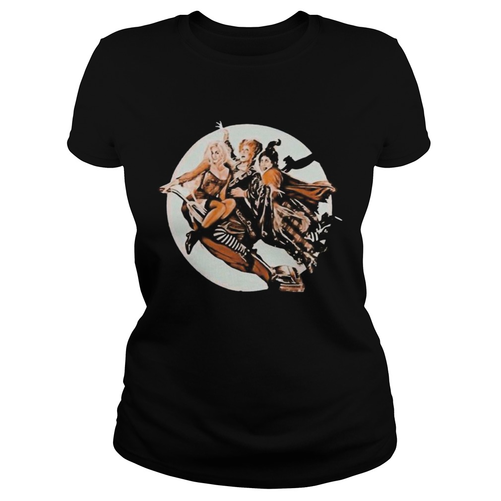 Halloween hocus pocus witch moon  Classic Ladies