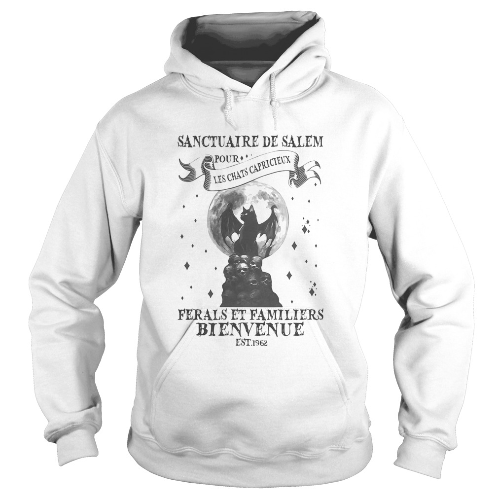 Halloween sanctuaire de salem pour les chats capricieux ferals et familiers bienvenue est 1962 shir Hoodie