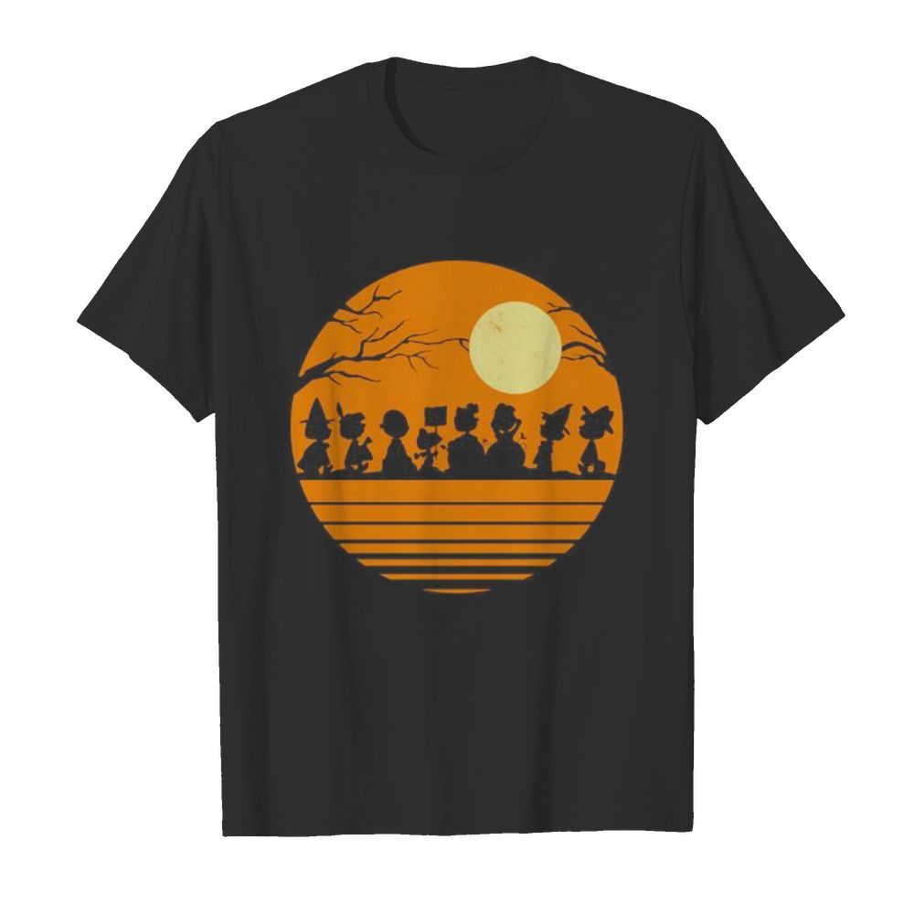 Halloween the peanuts moon vintage shirt