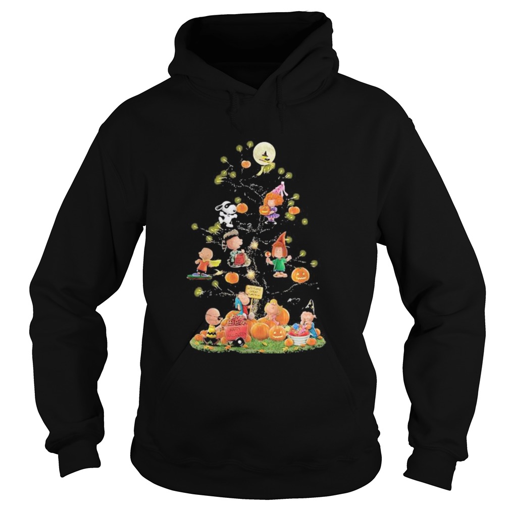 Halloween tree the peanuts pumpkin  Hoodie