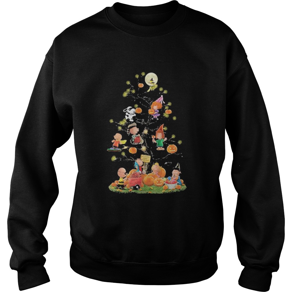 Halloween tree the peanuts pumpkin  Sweatshirt