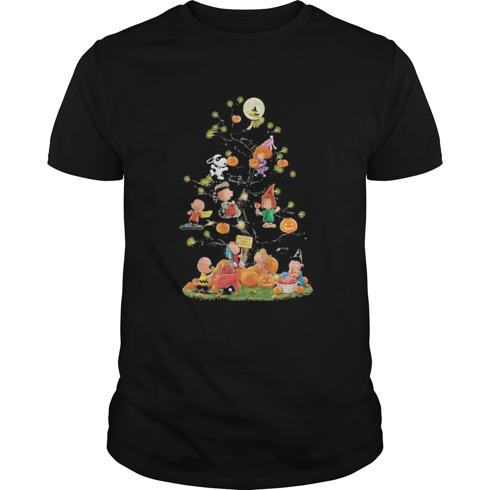 Halloween tree the peanuts pumpkin shirt