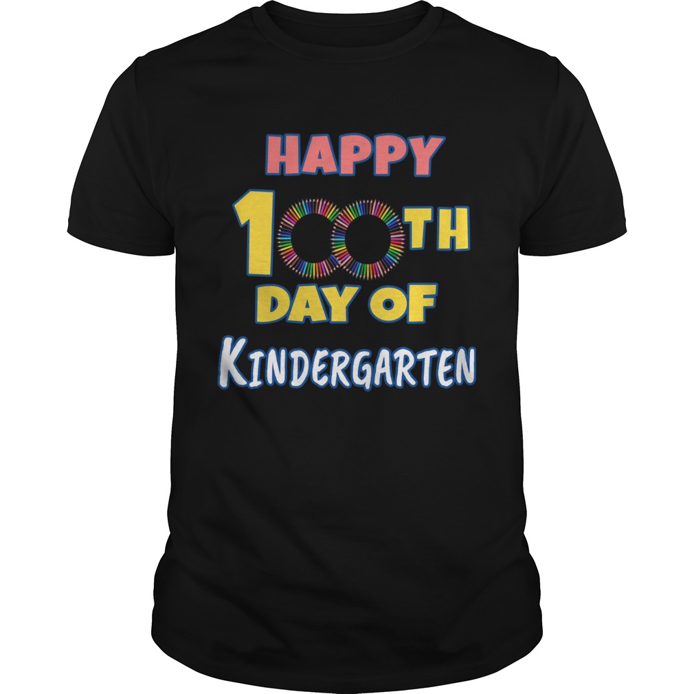 Happy 100th Day Of Kindergarten shirt