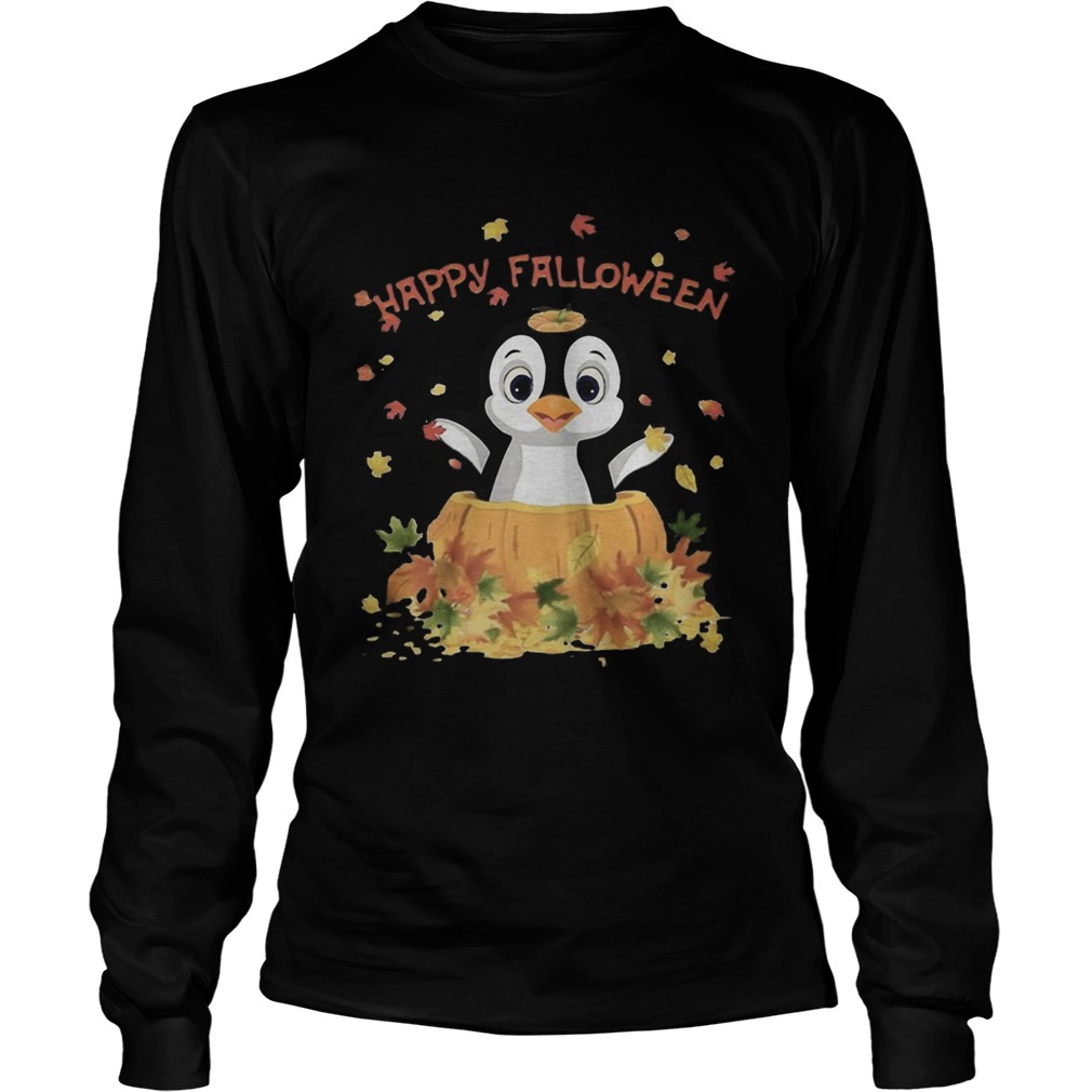 Happy Falloween Penguins  Long Sleeve