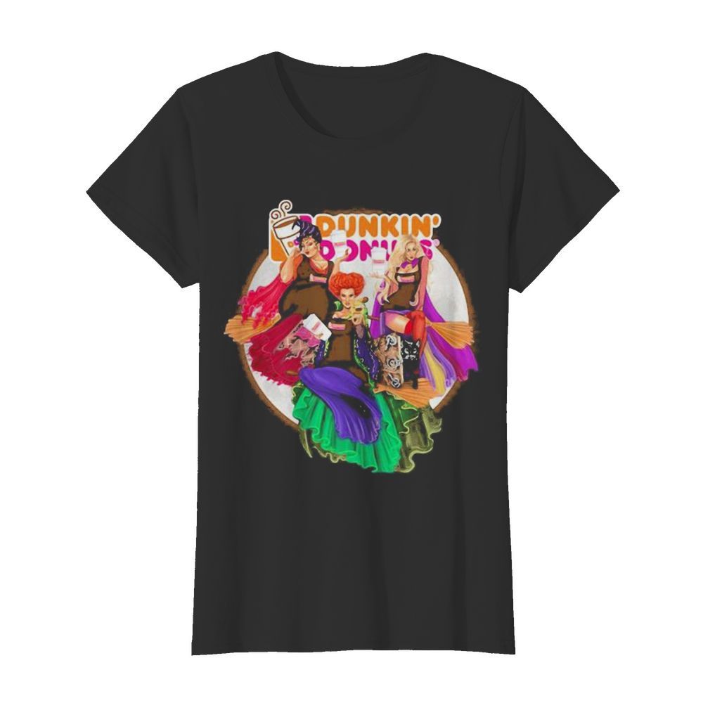 Happy halloween hocus pocus dunkin donuts  Classic Women's T-shirt