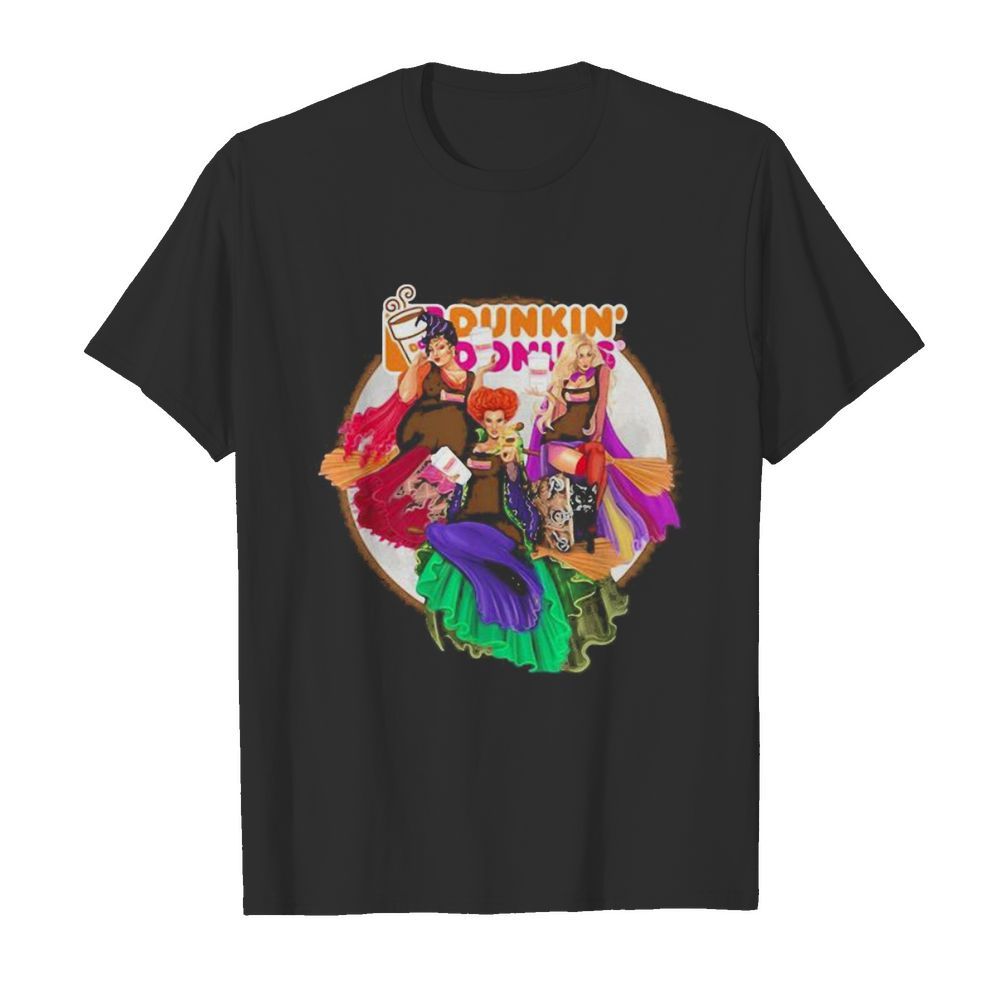 Happy halloween hocus pocus dunkin donuts shirt