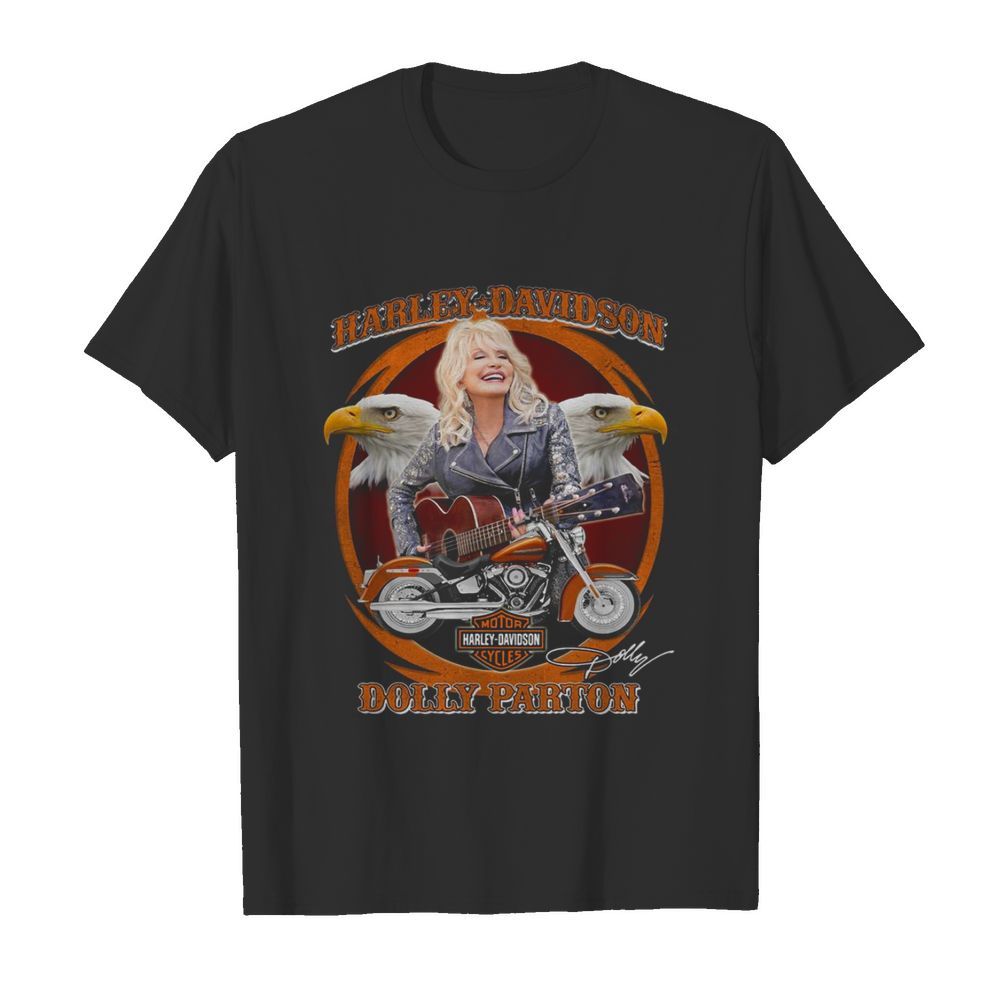 Harley Davidson Dolly Parton Signature shirt