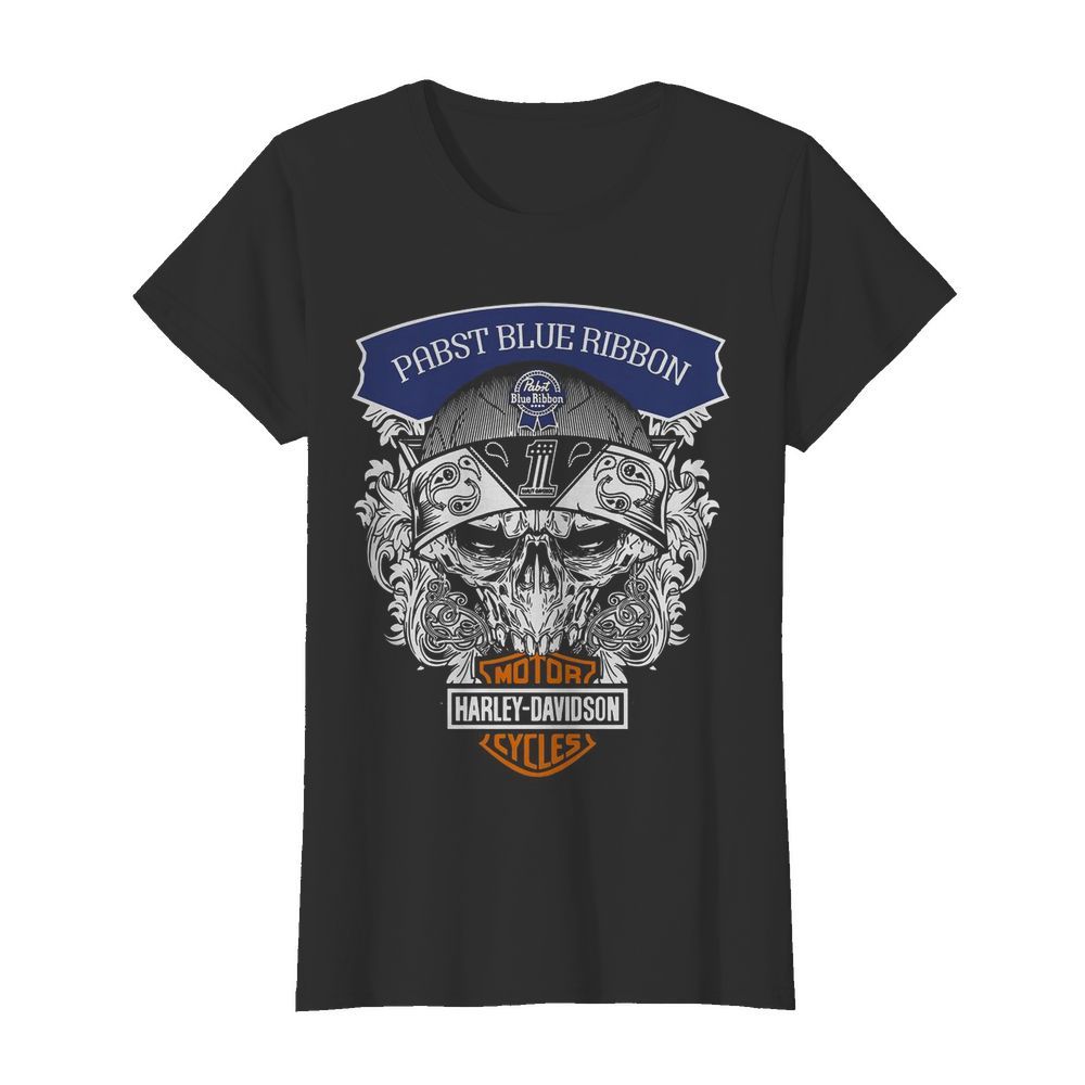 Harley Davidson Pabst Blue Ribbon  Classic Women's T-shirt