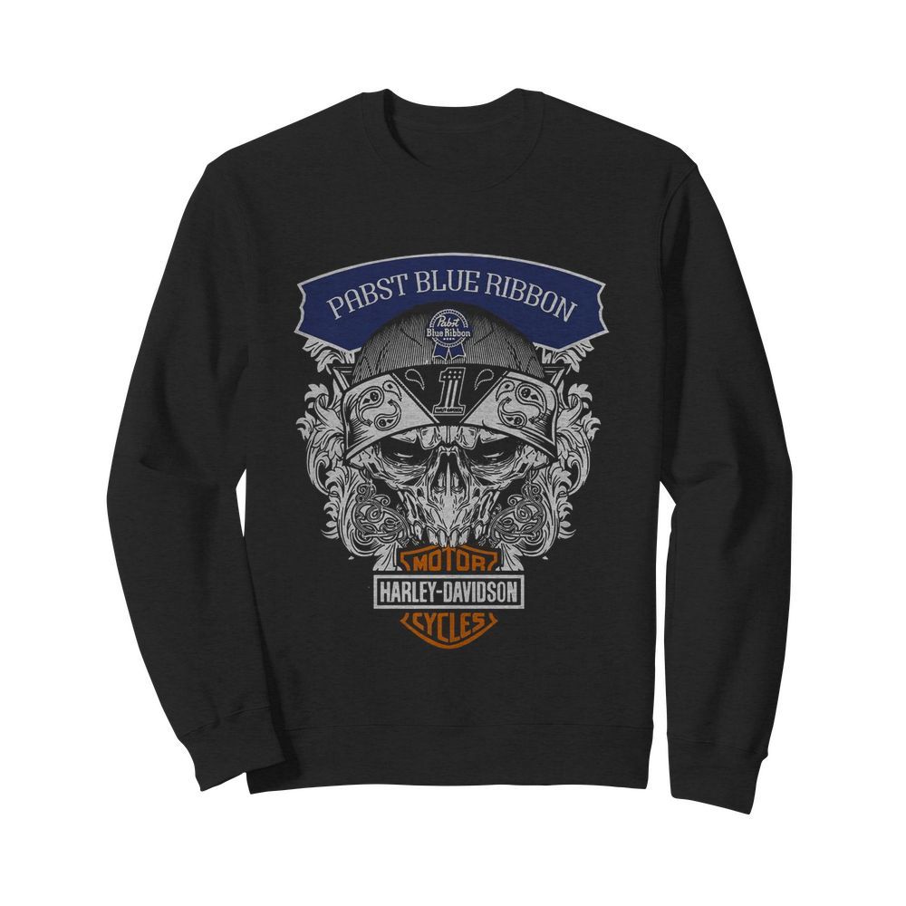 Harley Davidson Pabst Blue Ribbon  Unisex Sweatshirt