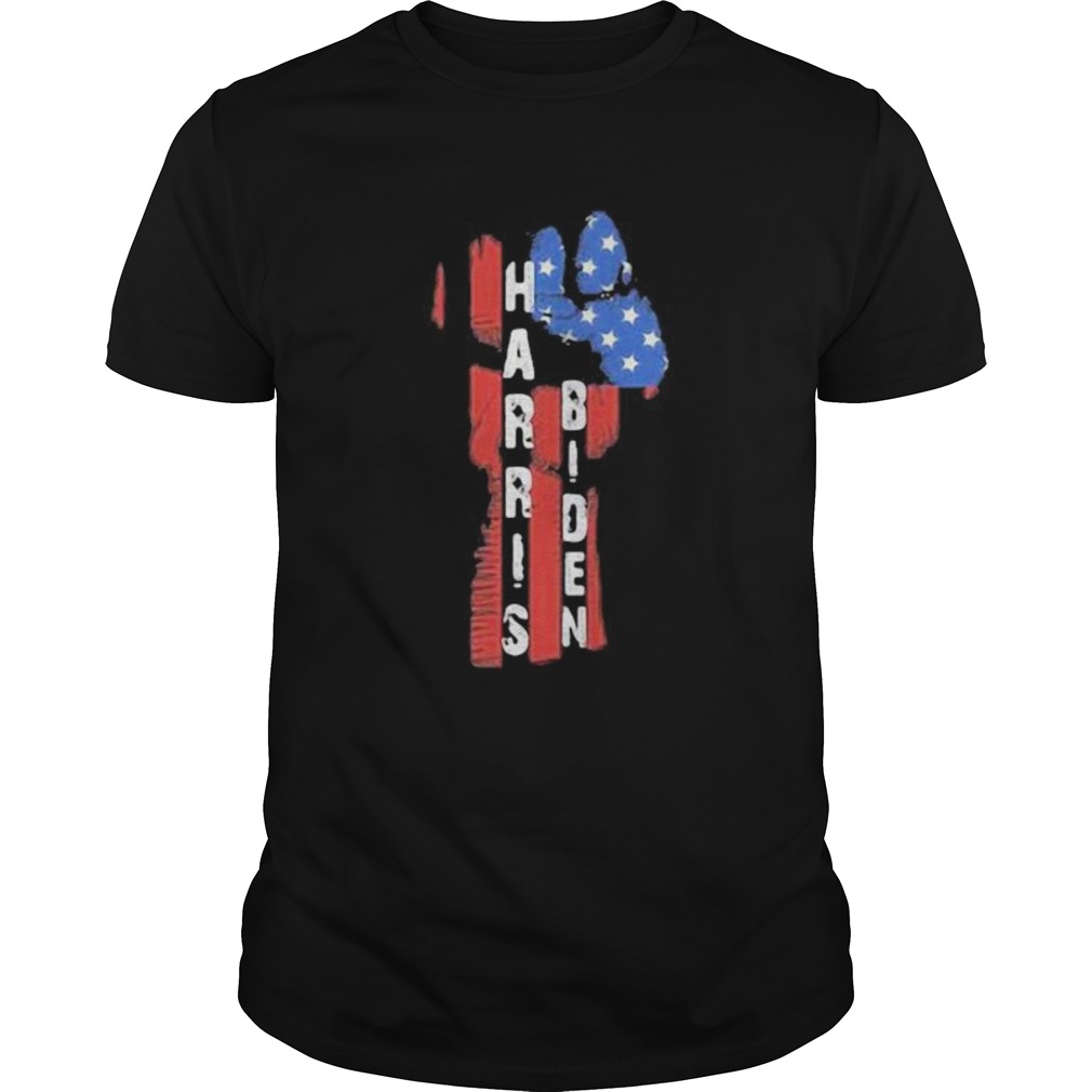 Harris biden black lives matter american flag shirt