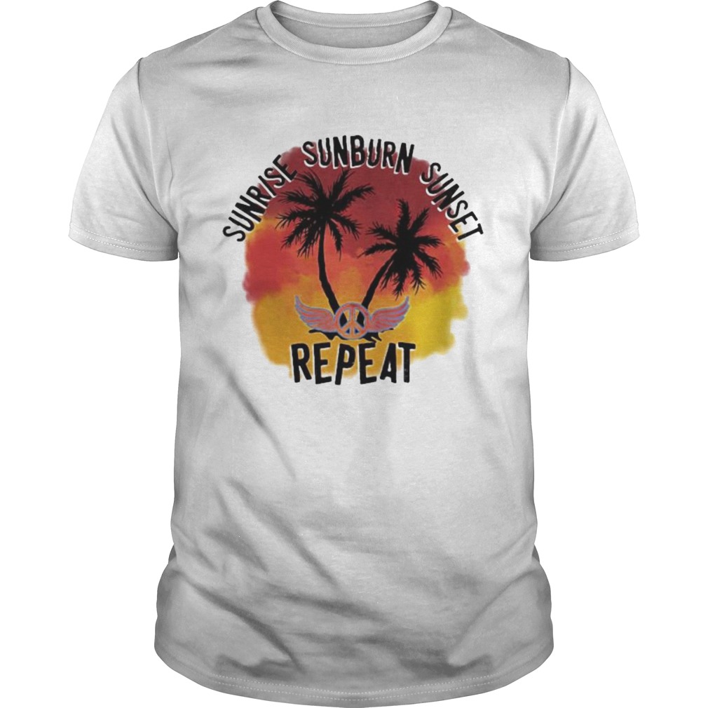 Hippie sunrise sunburn sunset repeat  Unisex