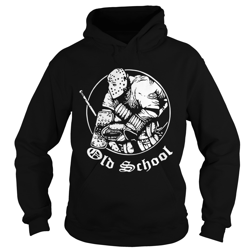 Hockey Goalie Old School  Hoodie