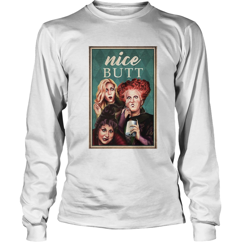 Hocus Pocus Nice Butt  Long Sleeve