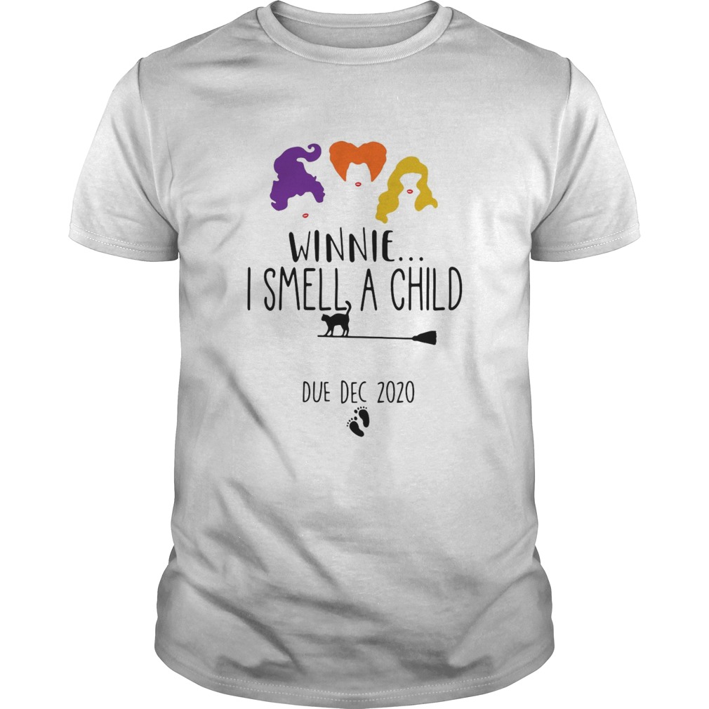 Hocus Pocus Winnie I Smell A Child Due Dec 2020 shirt