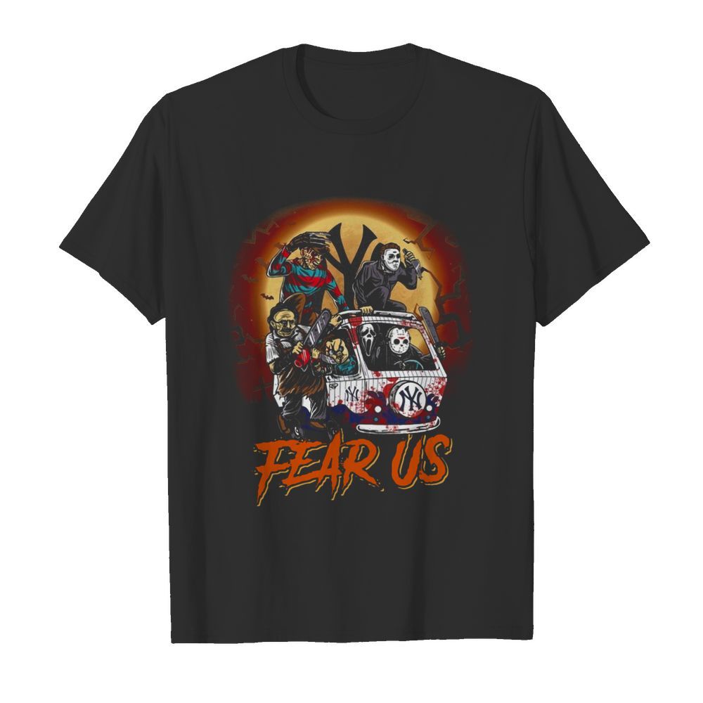 Horror Character Fear Us Halloween shirt