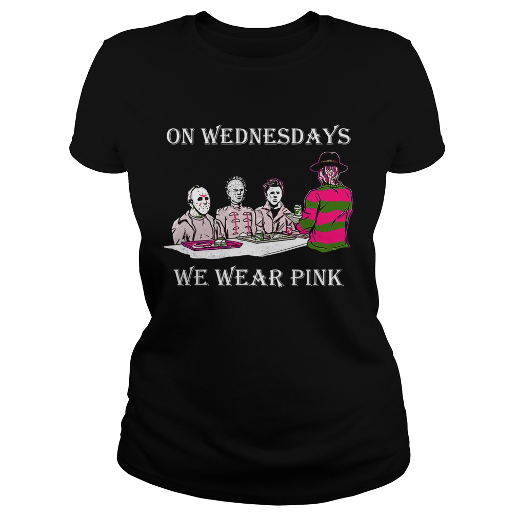 Horror Michael Myers On Wednesdays We Wear Pink  Classic Ladies