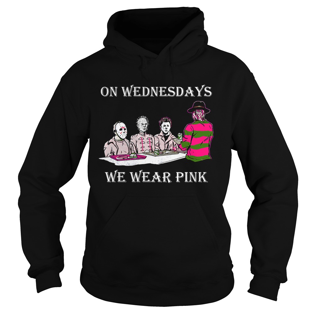 Horror Michael Myers On Wednesdays We Wear Pink  Hoodie