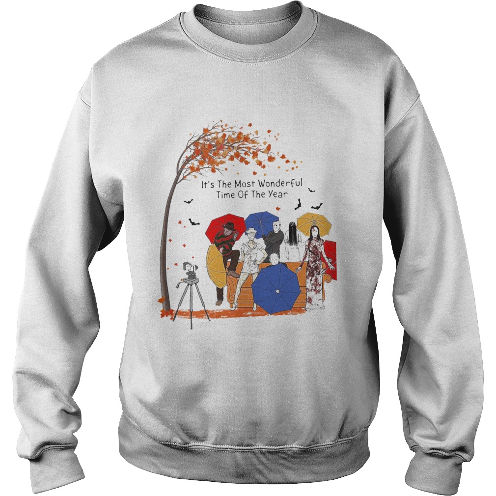 Horror Movie Character Its The Most Wonderful Time Of Year  Sweatshirt