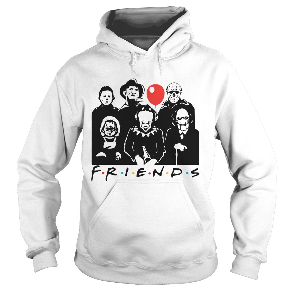 Horror character friends Halloween  Hoodie