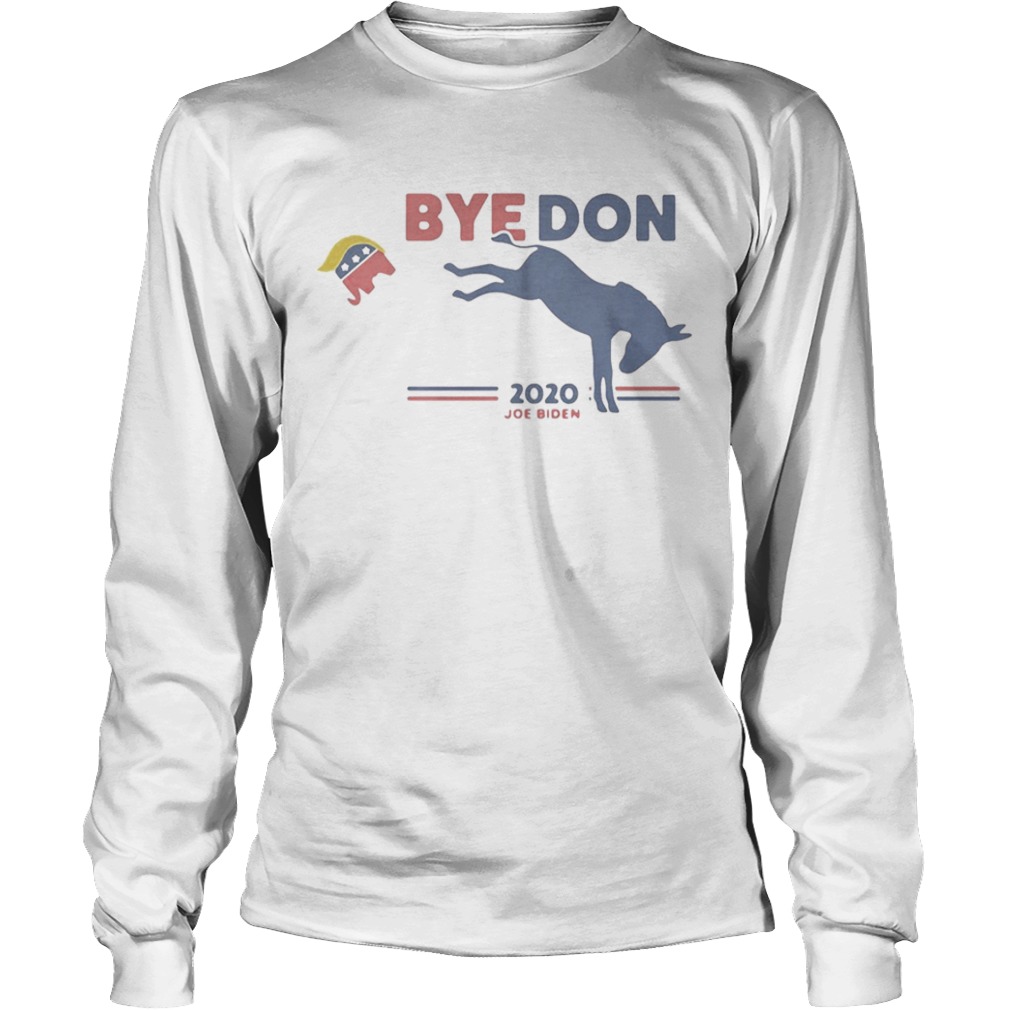 Horse kick elephant byedon 2020 joe biden  Long Sleeve