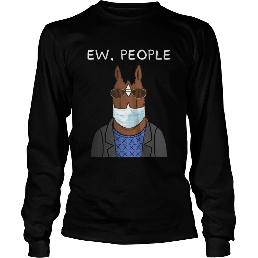 Horse wear mask ew people  Long Sleeve