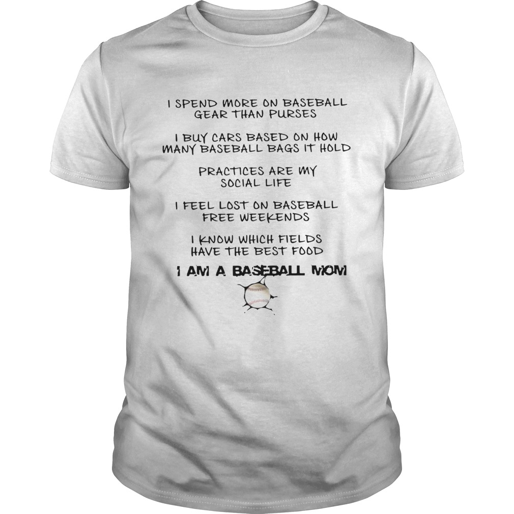 I Am A Baseball Mom  Unisex