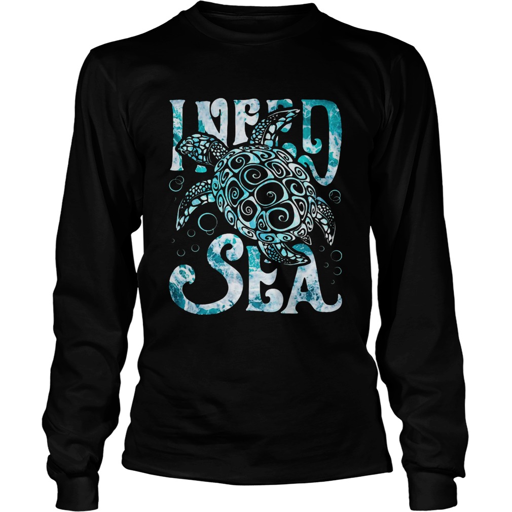 I Am Very Excited With Turtle I Need Sea  Long Sleeve