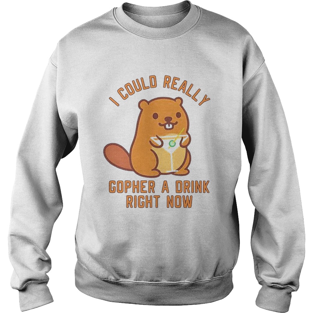 I Could Really Gopher A Drink Right Now  Sweatshirt