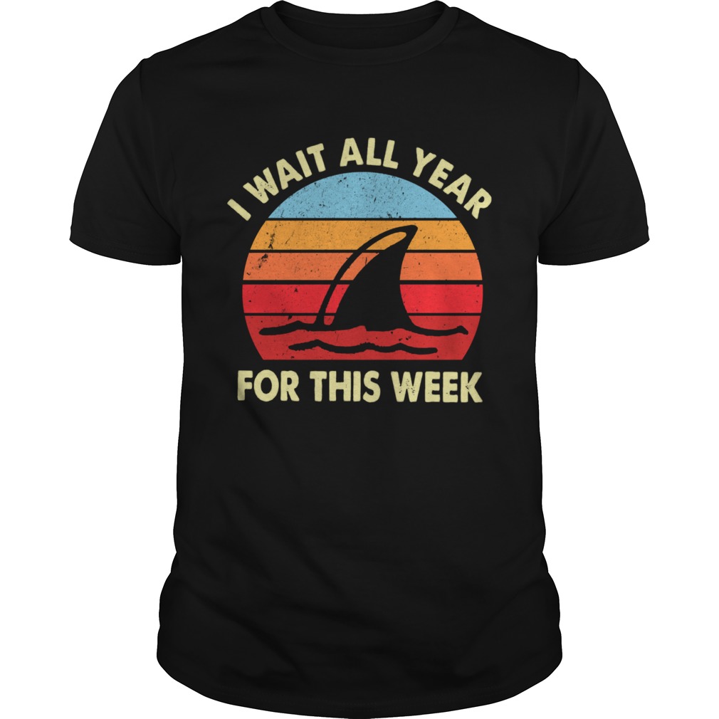 I Wait All Year For This Week Vintage shirt