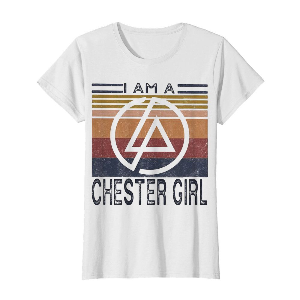 I am a chester girl vintage retro  Classic Women's T-shirt