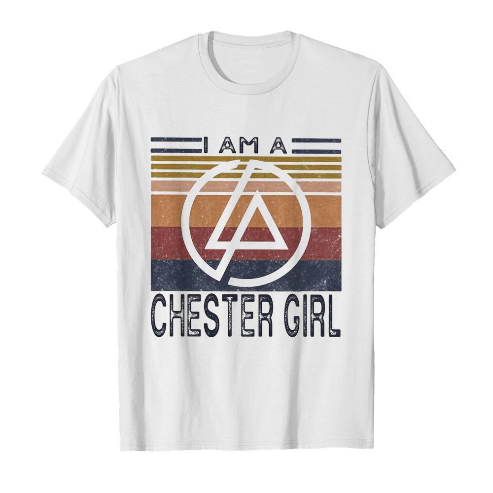 I am a chester girl vintage retro  Classic Men's T-shirt