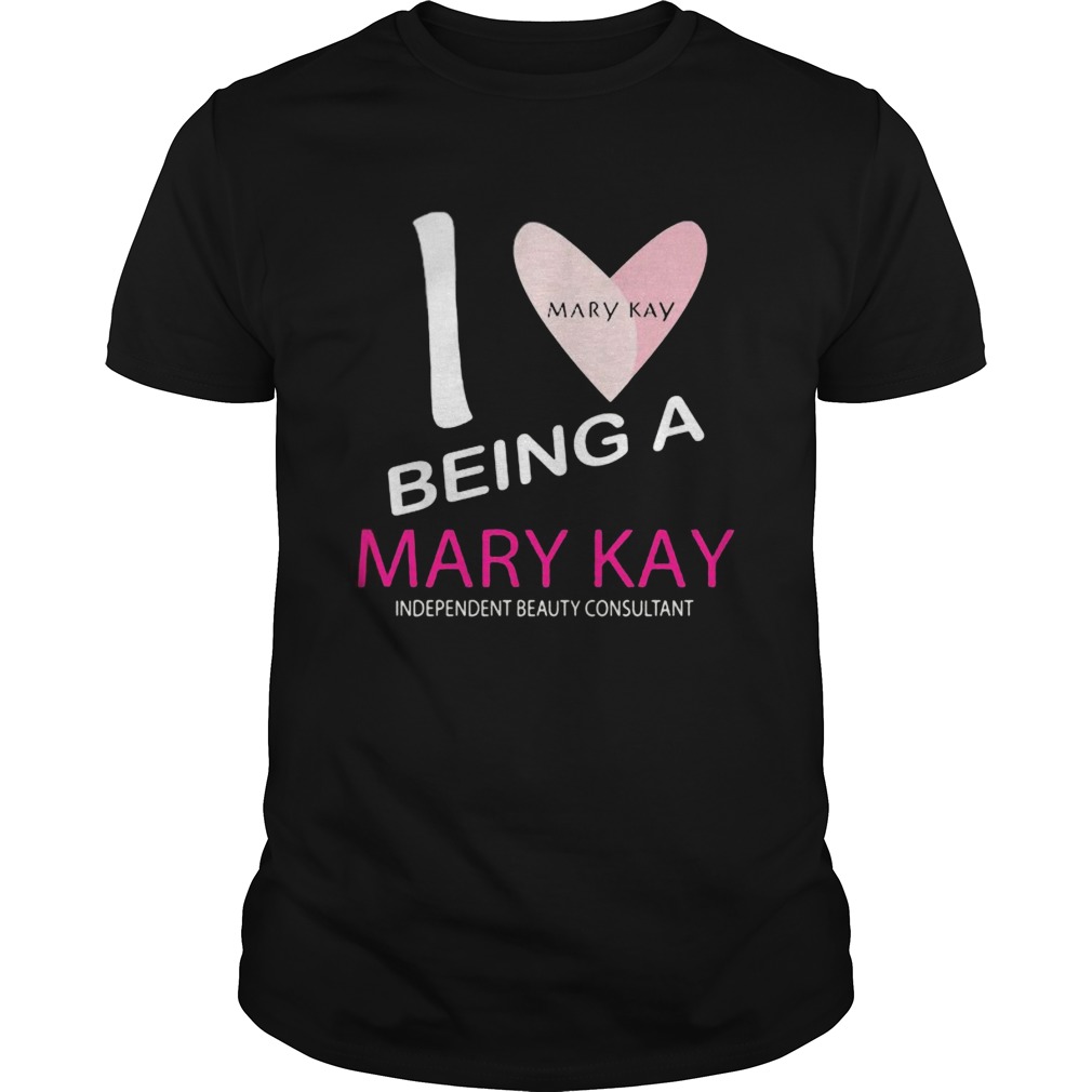 I being a mary kay independent beauty consultant shirt