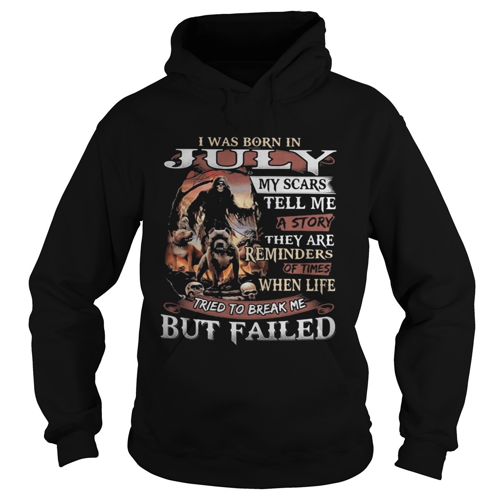 I was born in February my scars tell me a story they are reminders of times when life tried to brea Hoodie