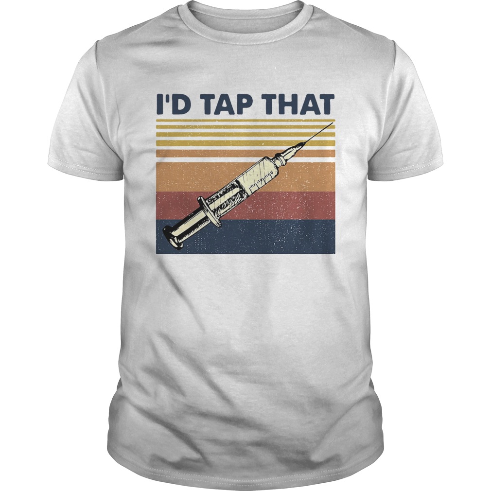 Id Tap That Phlebotomist Vintage Retro shirt