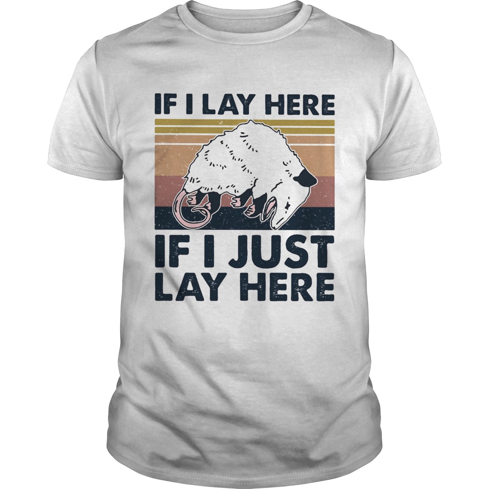 If i lay here if i just lay here vintage retro  Unisex