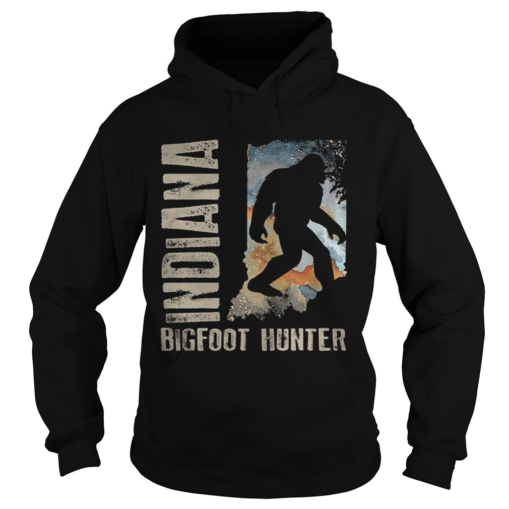 Indiana bigfoot hunter sunset  Hoodie