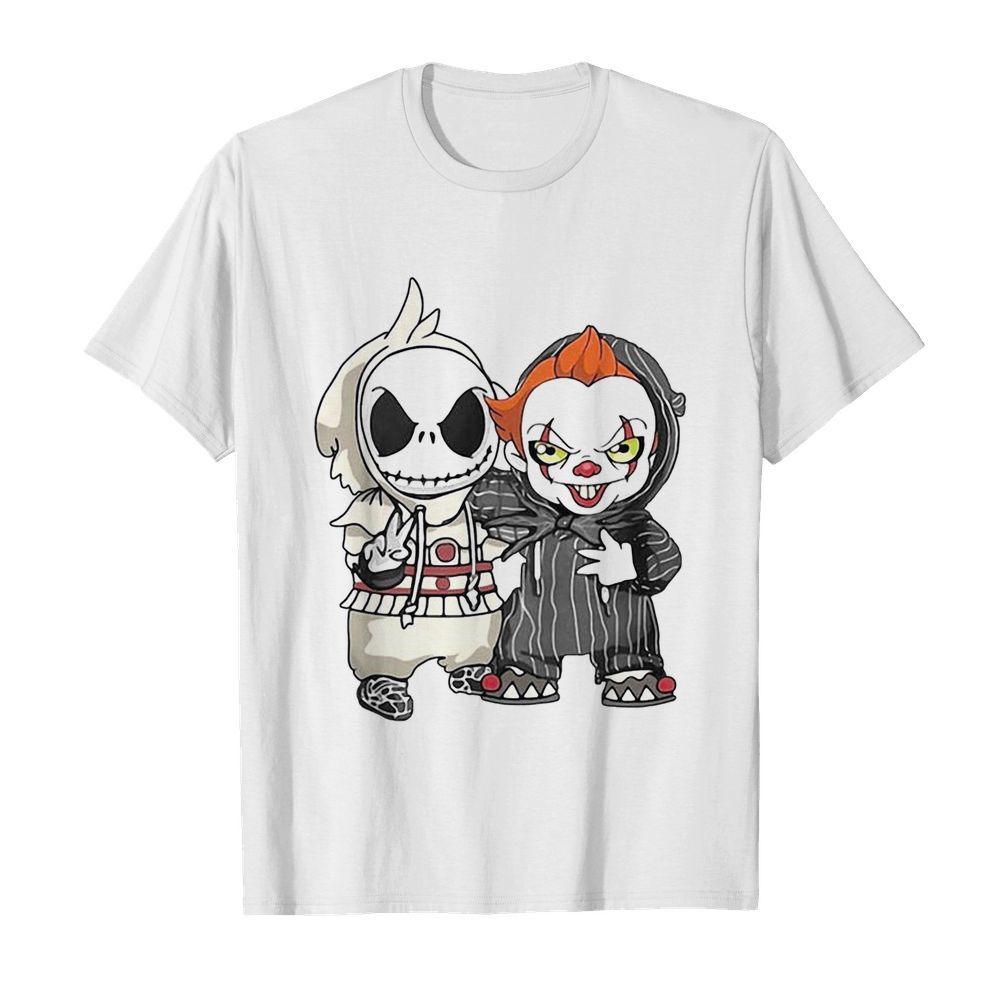 Jack Skellington And Pennywise shirt