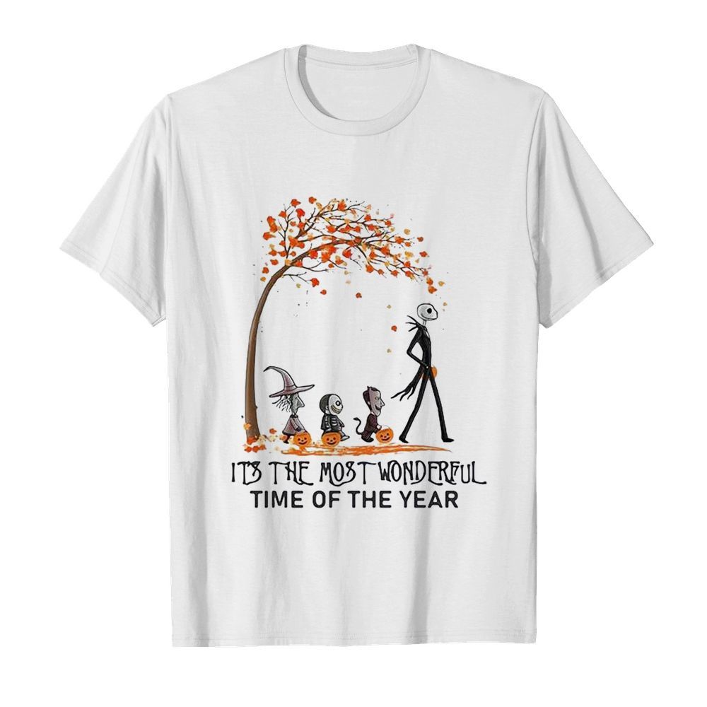 Jack Skellington It’s The Most Wonderful Time Of The Year shirt