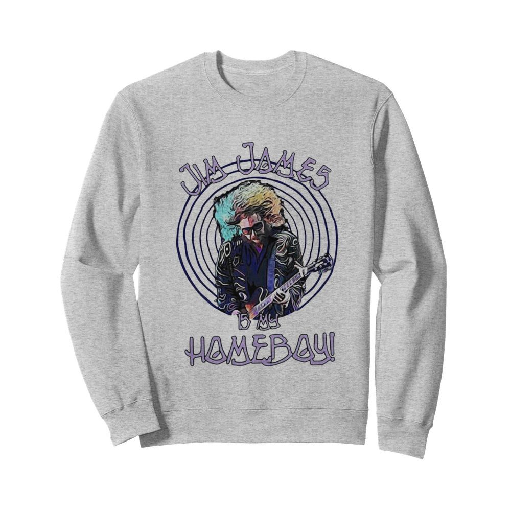 Jim james is my homeboy playing guitar  Unisex Sweatshirt