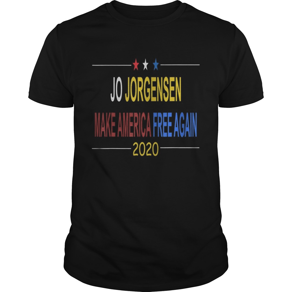 JoJorgensen Make America Free Again shirt