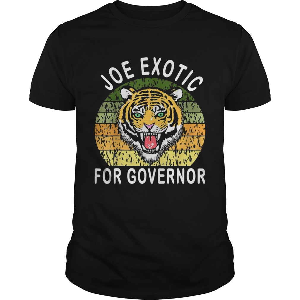 Joe Exotic For Governor Vintage shirt