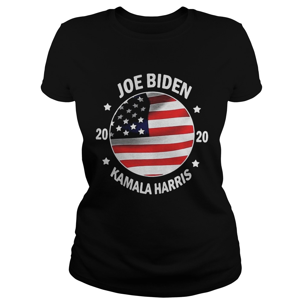 Joe biden 2002 kamala harris american flag independence day  Classic Ladies