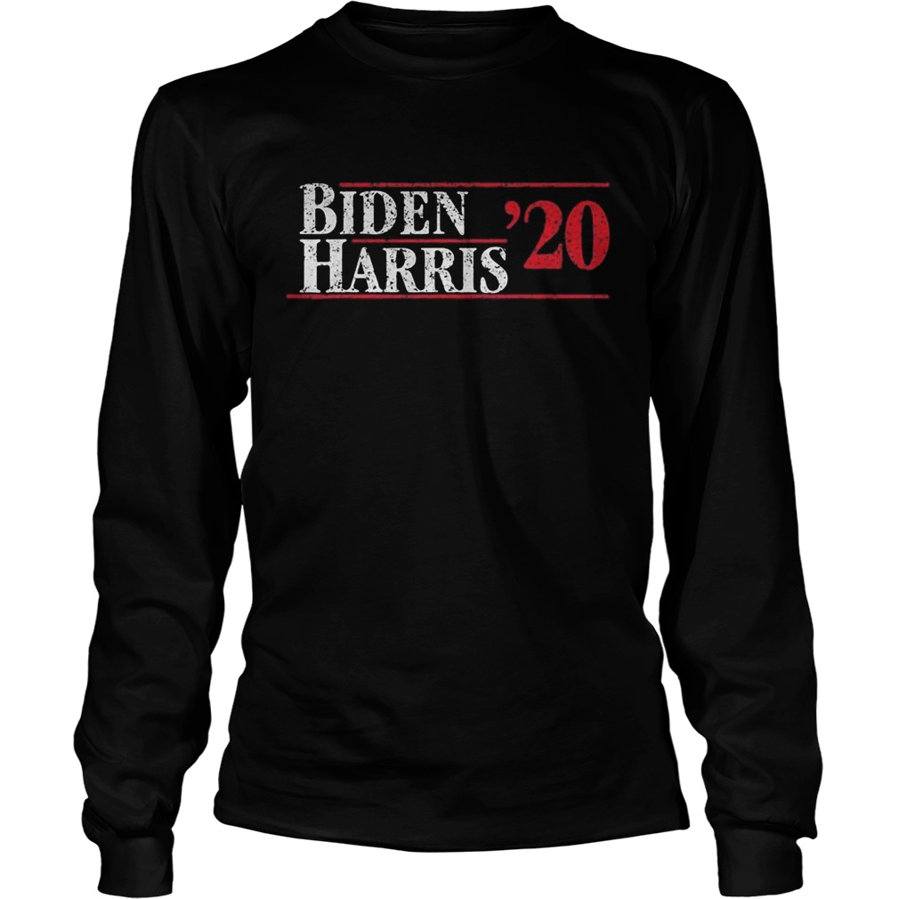 Joe biden kamala harris 2020 lines  Long Sleeve