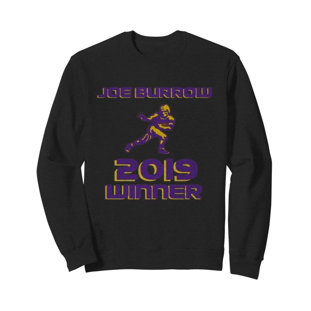 Joe burrow 2019 winner lsu tigers football  Unisex Sweatshirt