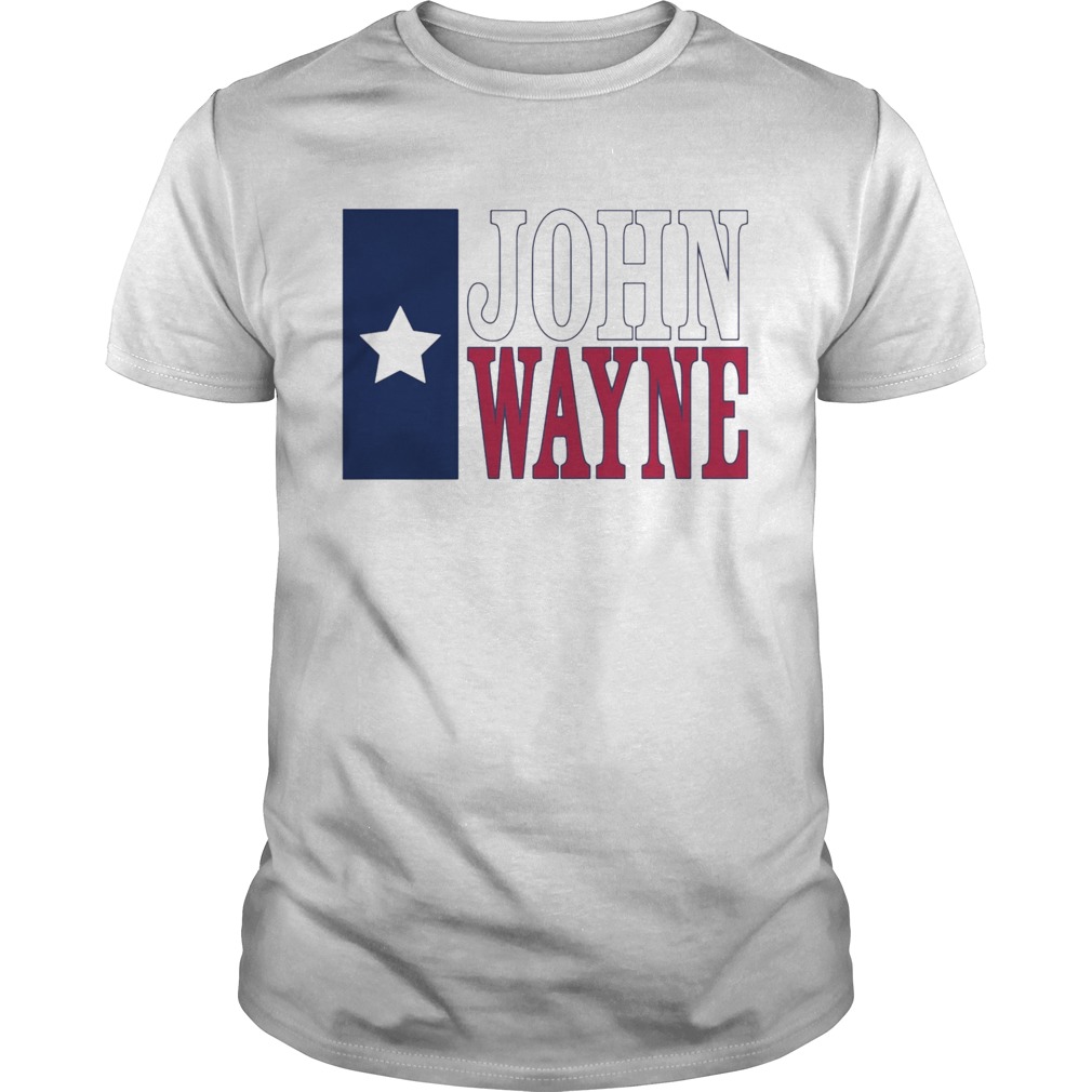 John Wayne American Flag shirt