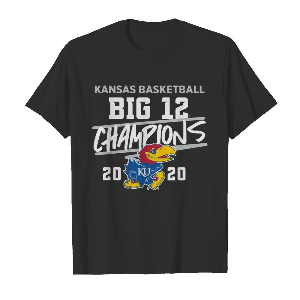 Kansas jayhawks basketball big 12 champions 2020 shirt