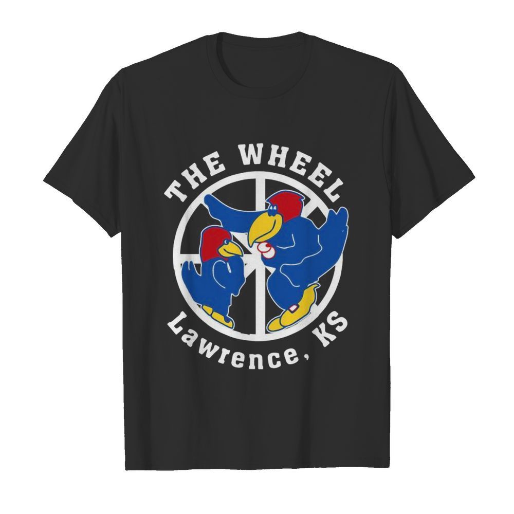 Kansas jayhawks the wheel lawrence ks  Classic Men's T-shirt