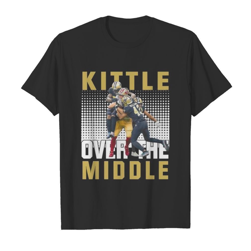 Kittle over the middle football shirt